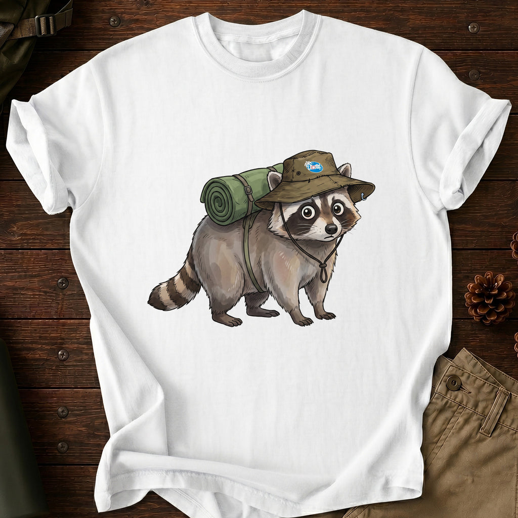 Racoon Wear Hat T-Shirt