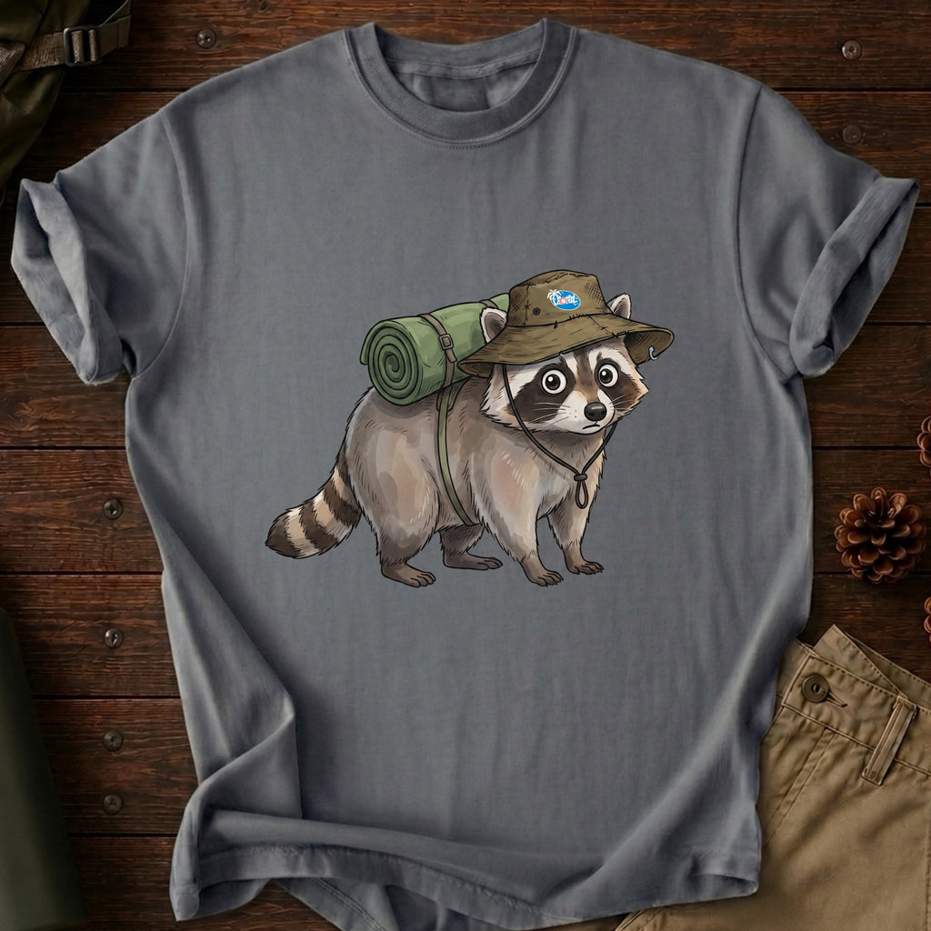 Racoon Wear Hat T-Shirt