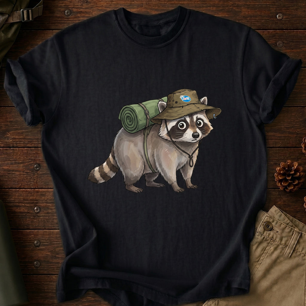 Racoon Wear Hat T-Shirt