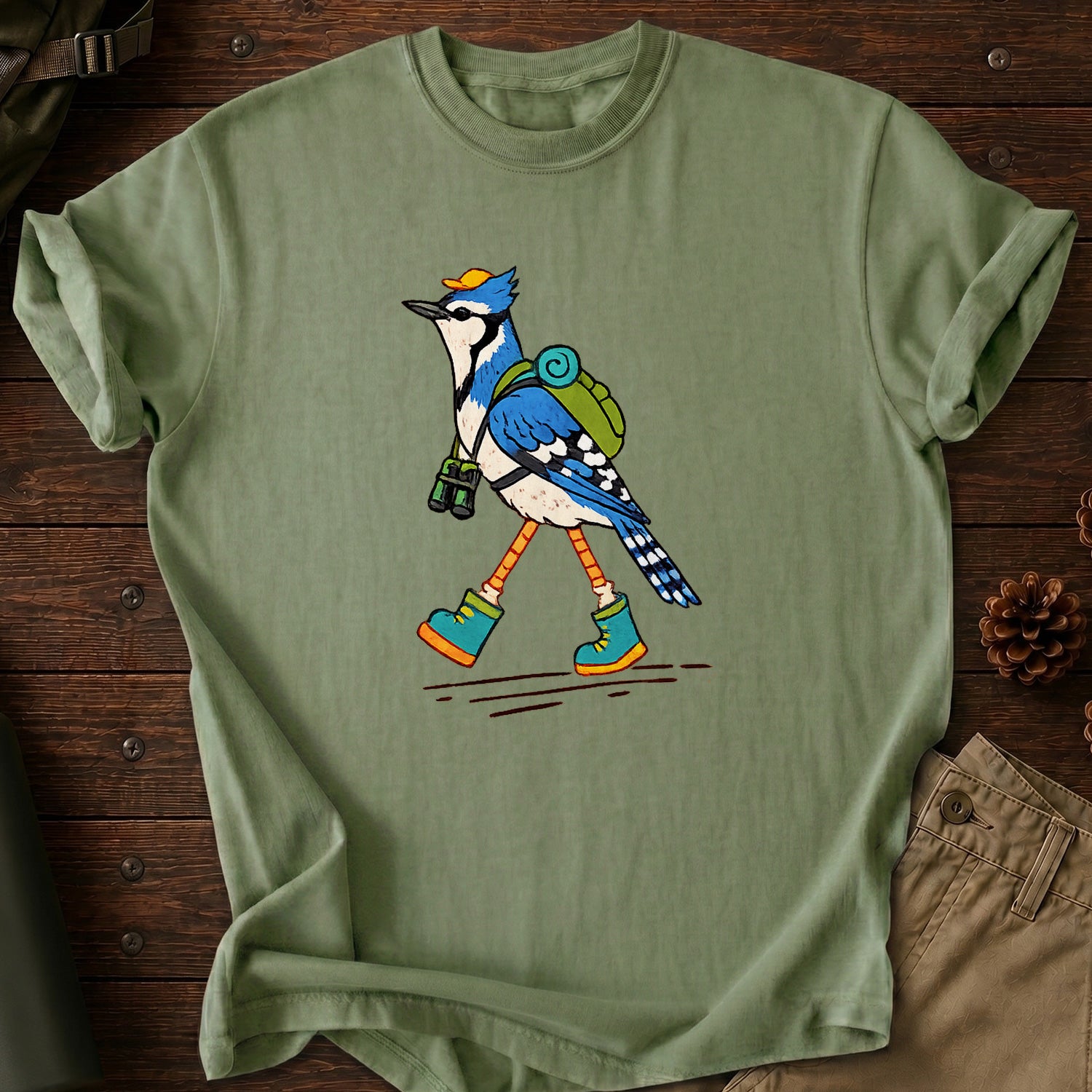 Blue Jay Go Camp T-Shirt