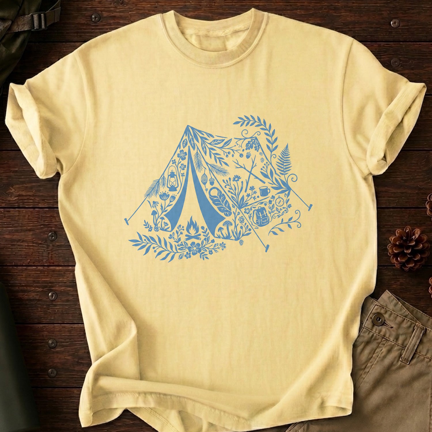 Camp In Bloom T-Shirt