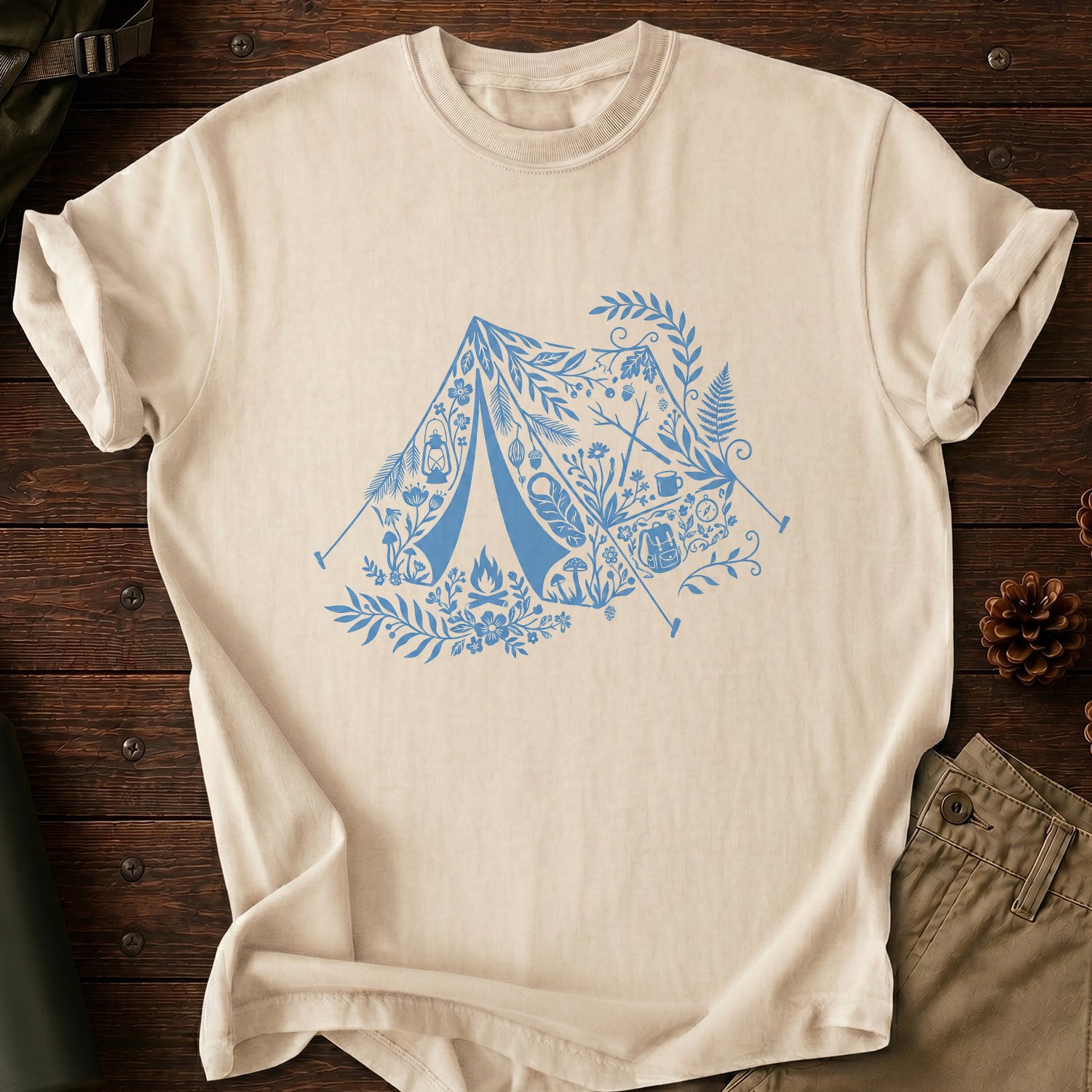 Camp In Bloom T-Shirt