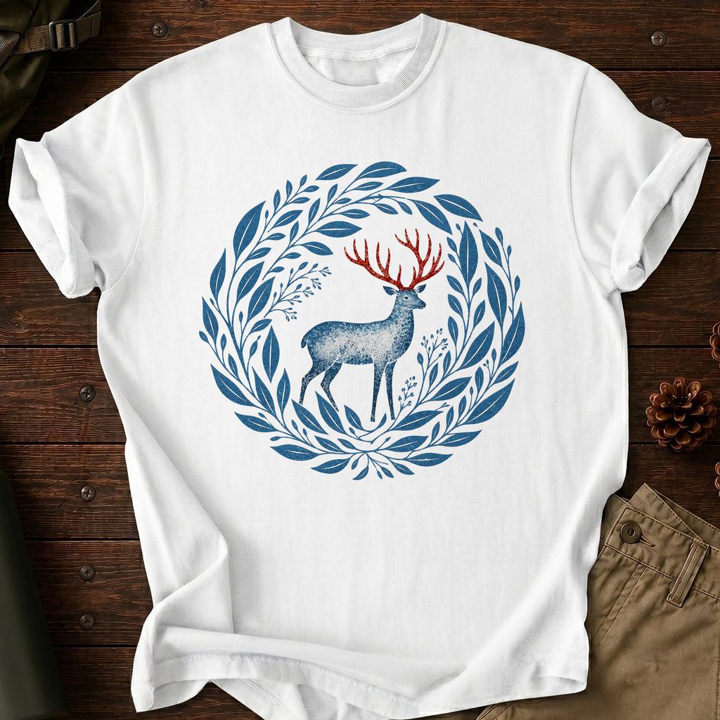 Red Autumn Stag T-Shirt