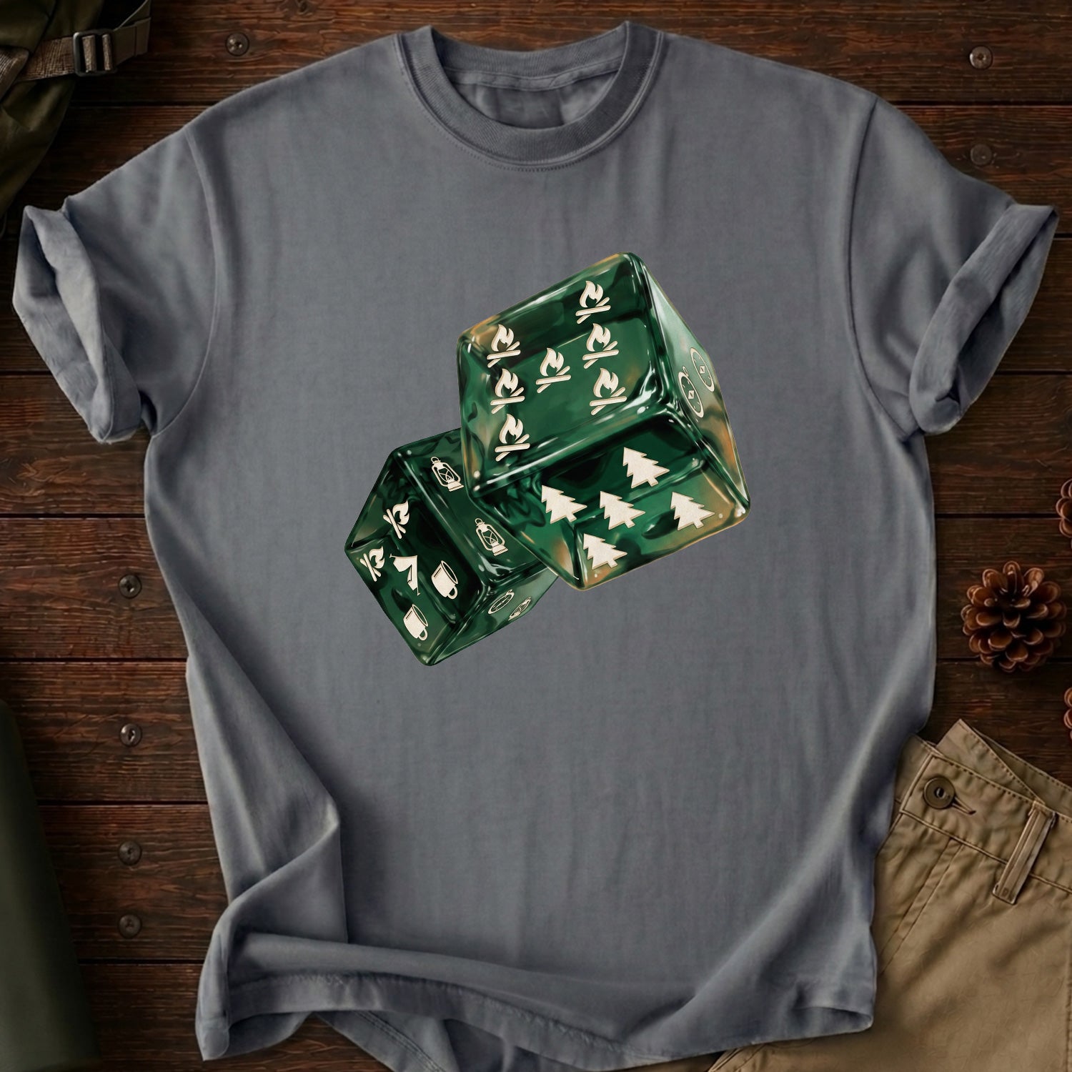 Camping Dice T-Shirt