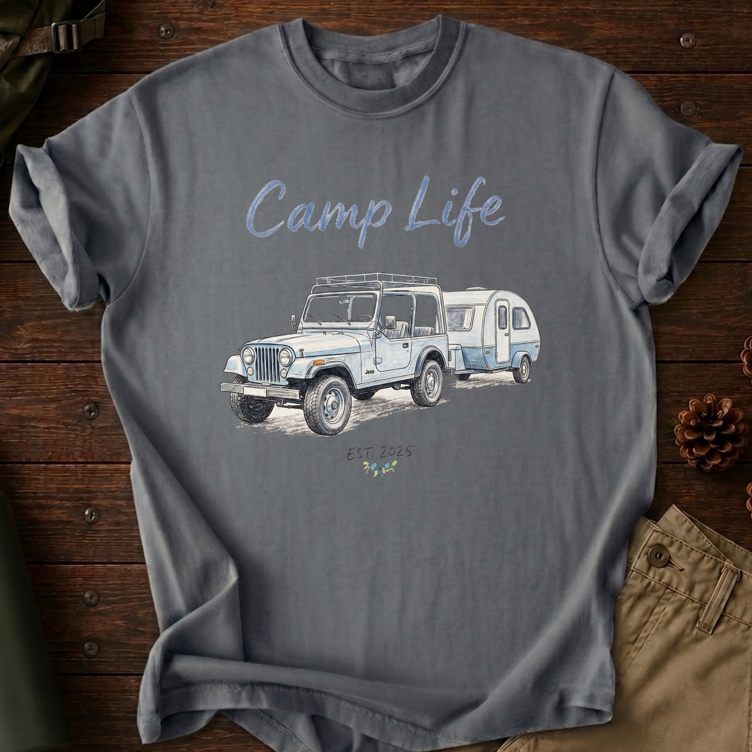 Jeep Camping Life T-Shirt
