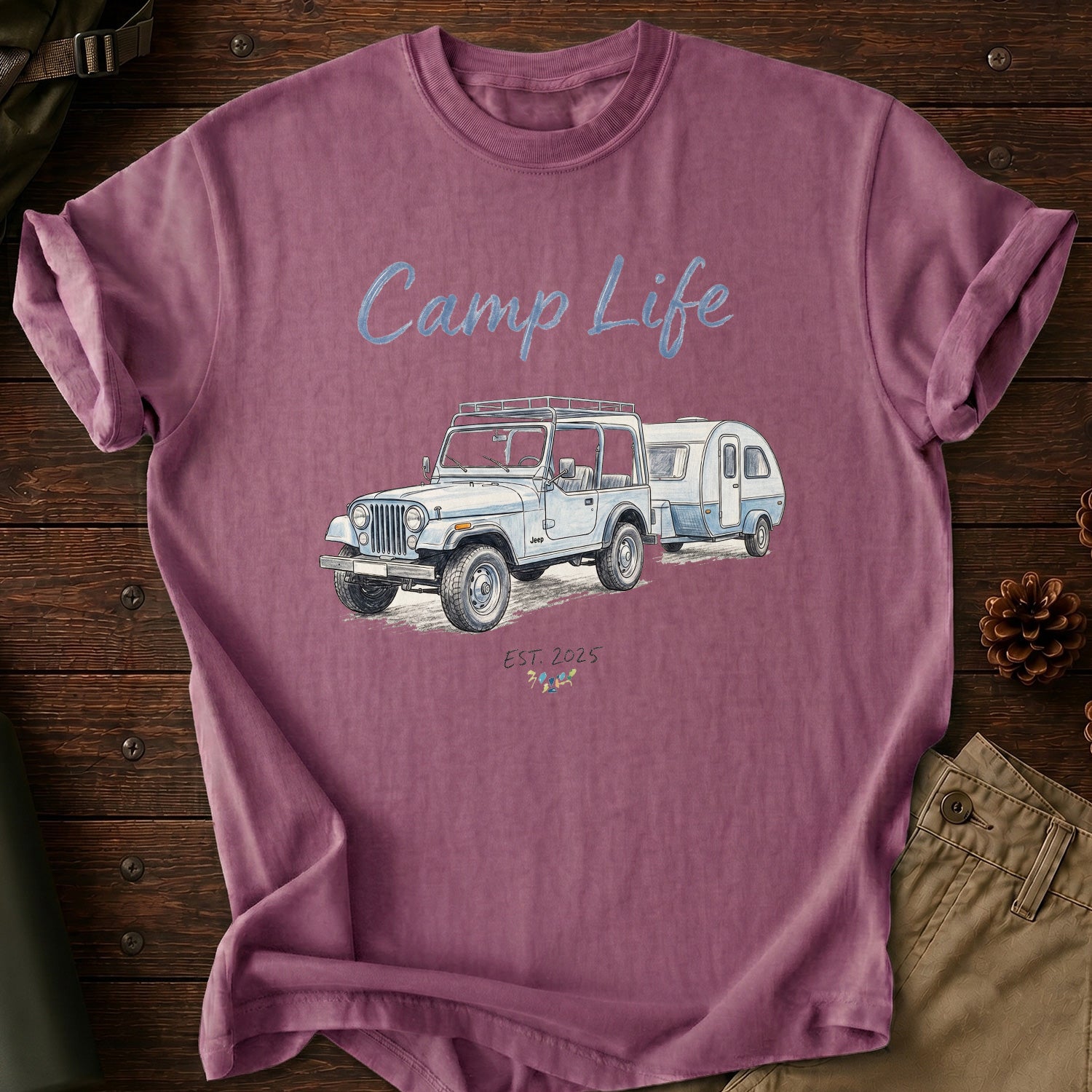Jeep Camping Life T-Shirt