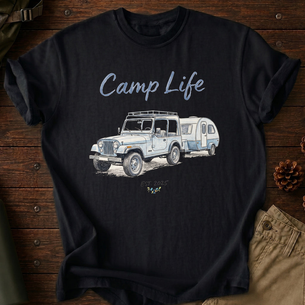 Jeep Camping Life T-Shirt