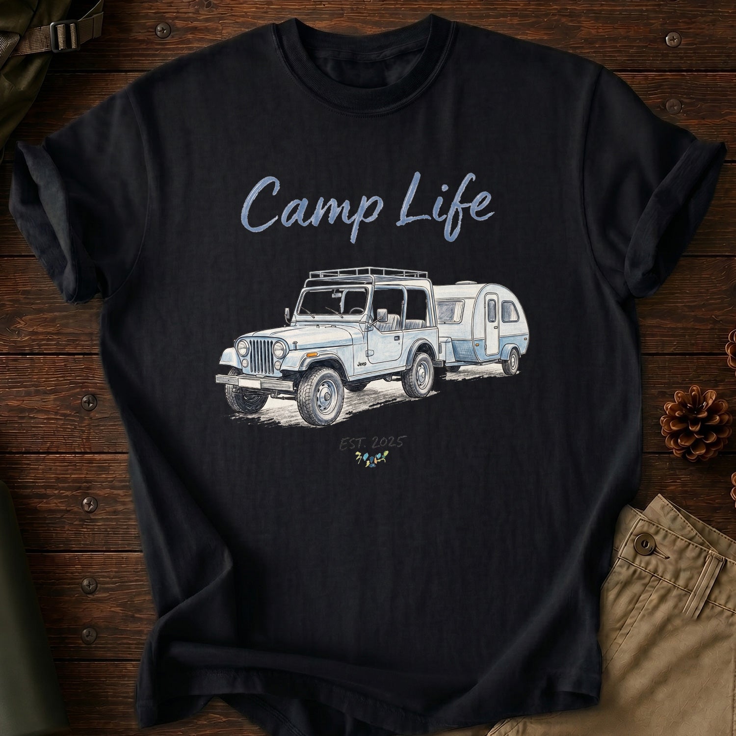 Jeep Camping Life T-Shirt