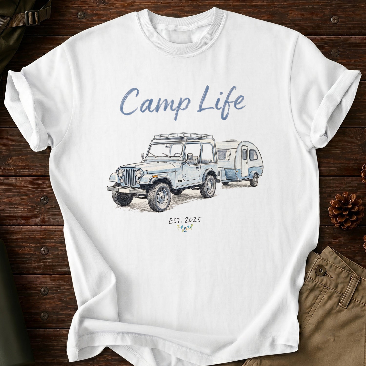 Jeep Camping Life T-Shirt