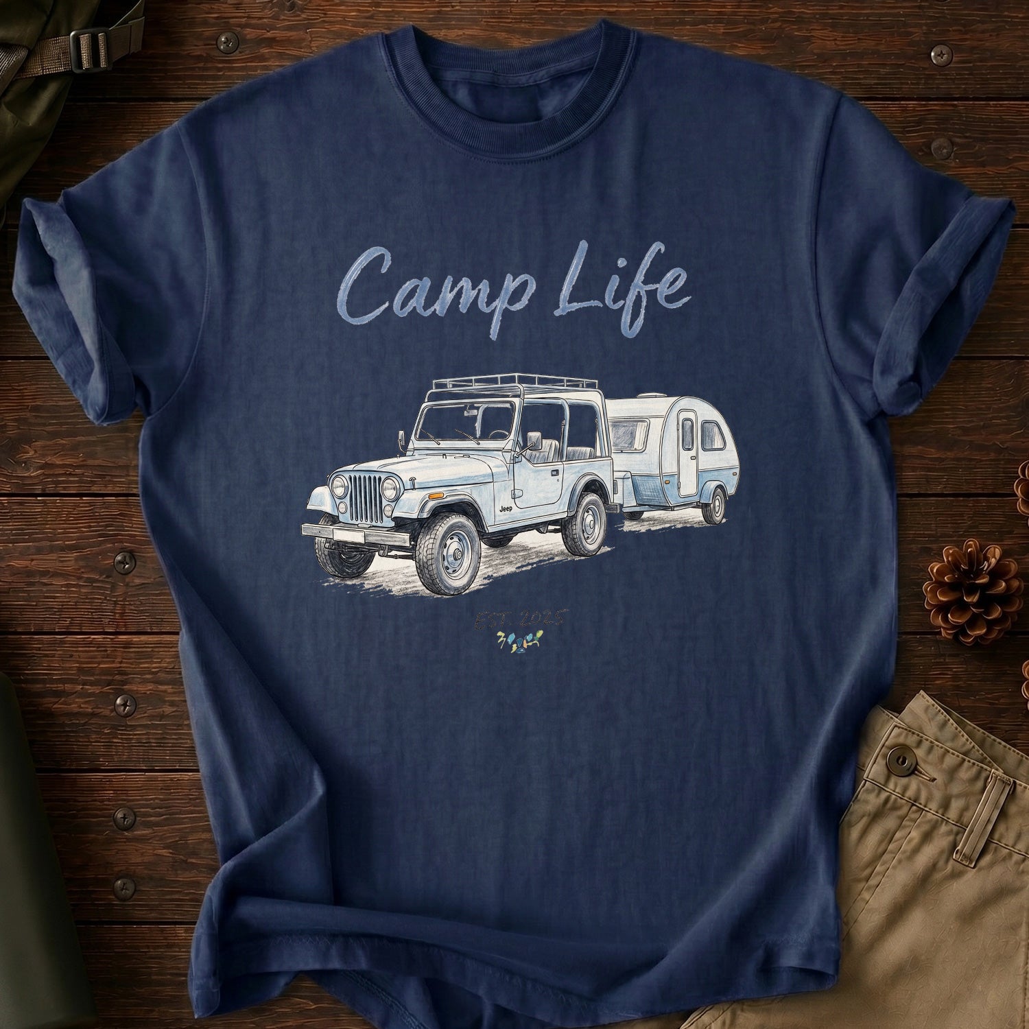 Jeep Camping Life T-Shirt