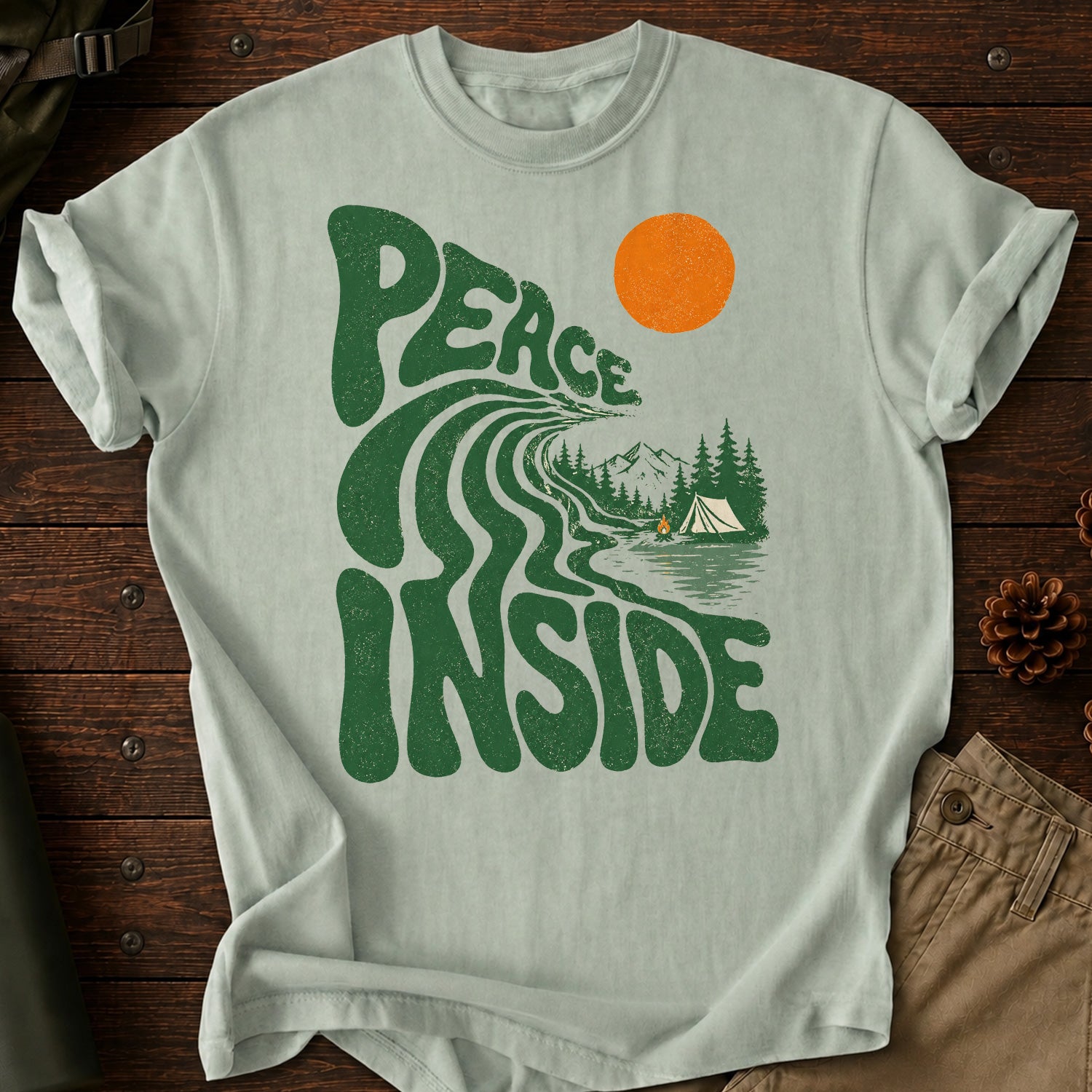 Peace Inside Camp T-Shirt