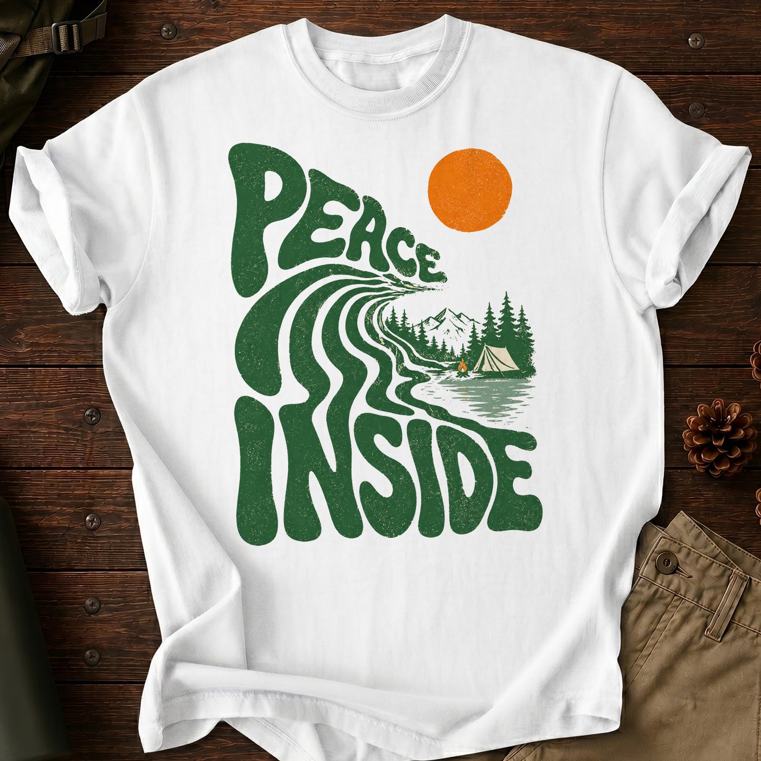Peace Inside Camp T-Shirt