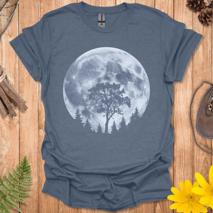 Moon And Trees T-Shirt