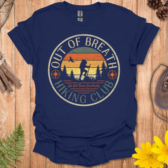 Out of Breath Hiking Club T-Shirt