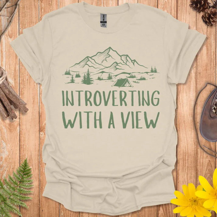Introverting With A View T-Shirt