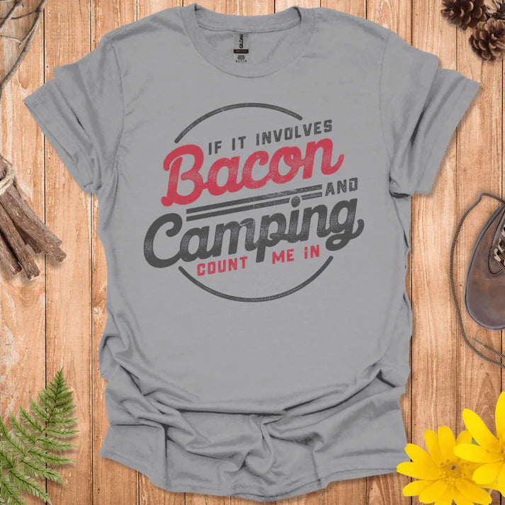 Bacon And Camping T-Shirt