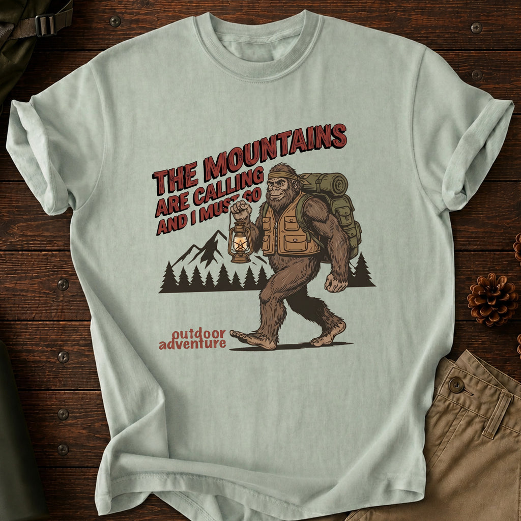 The Mountains Are Calling and I Must Go T-Shirt