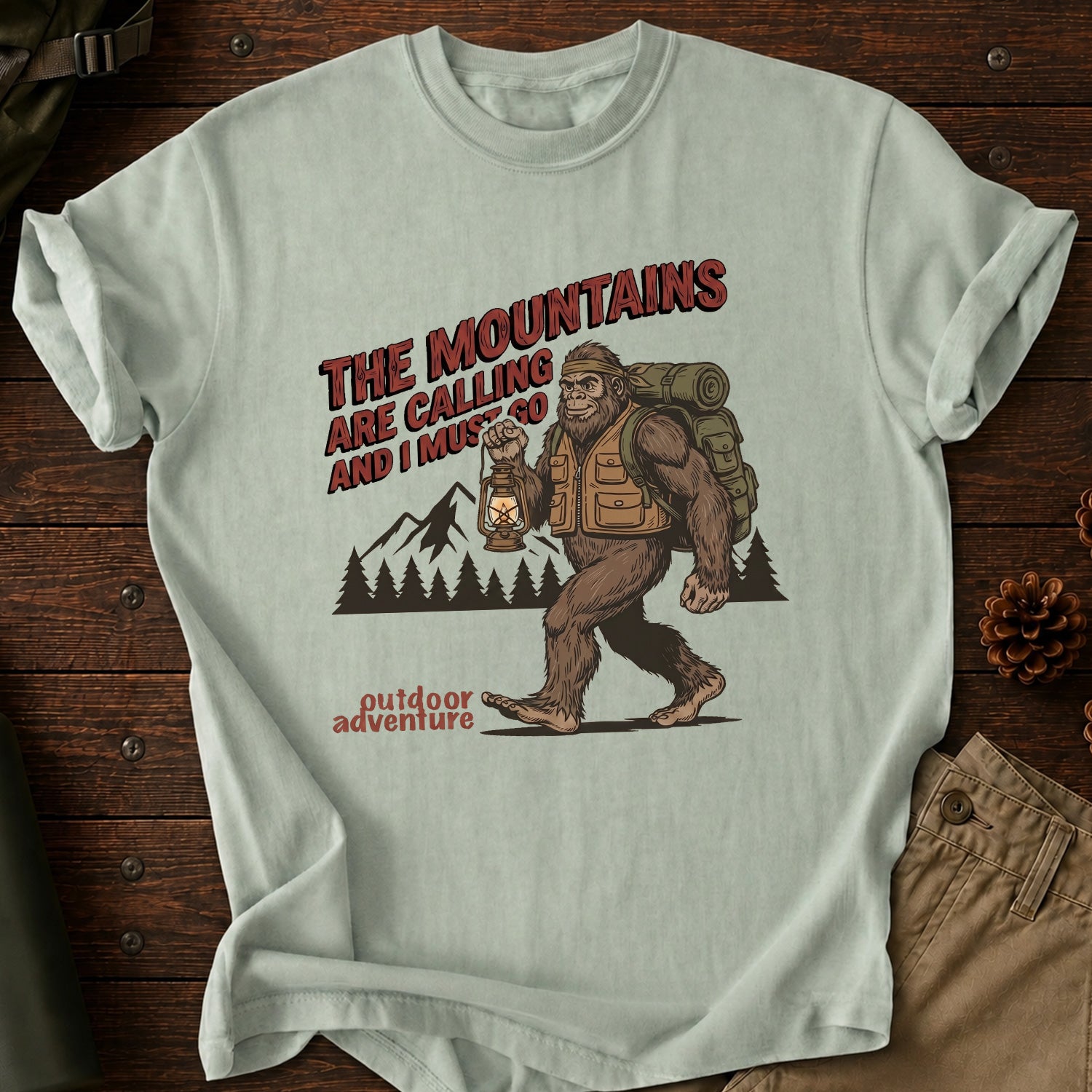 The Mountains Are Calling and I Must Go T-Shirt