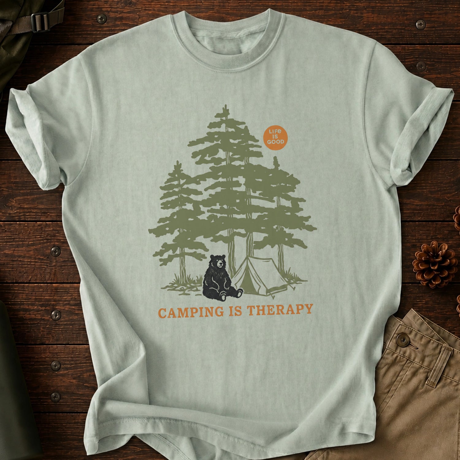 Camping Is Therapy T-Shirt