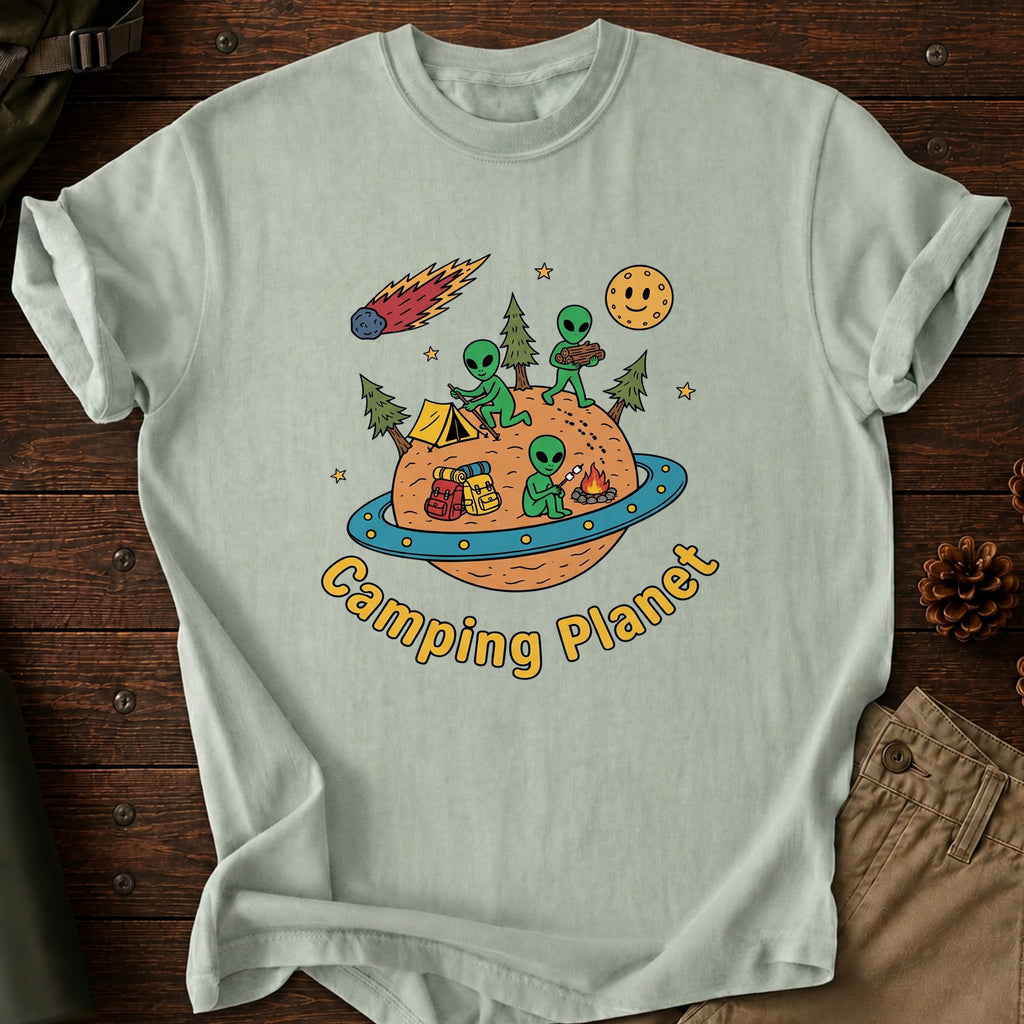 Camping Planet T-Shirt