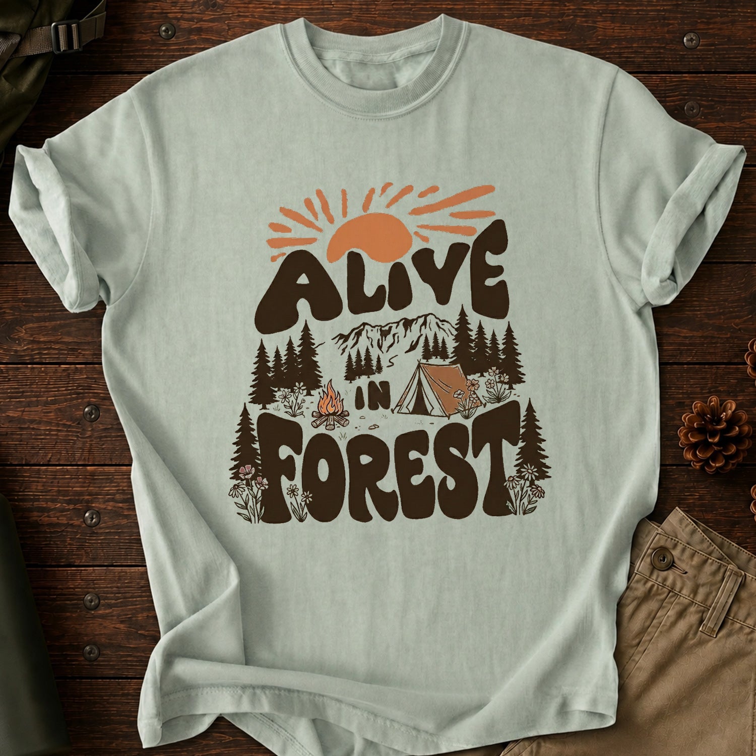 Alive In Forest T-Shirt