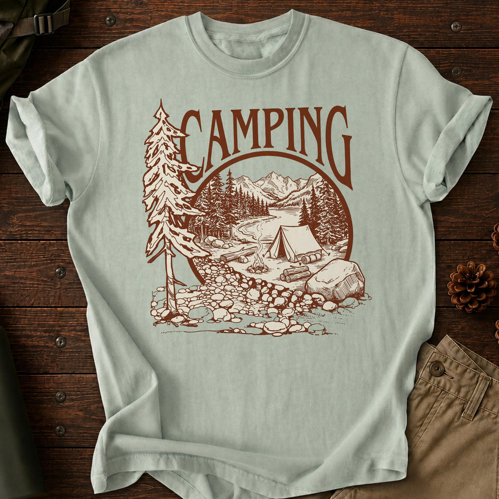 Camping Retro T-Shirt