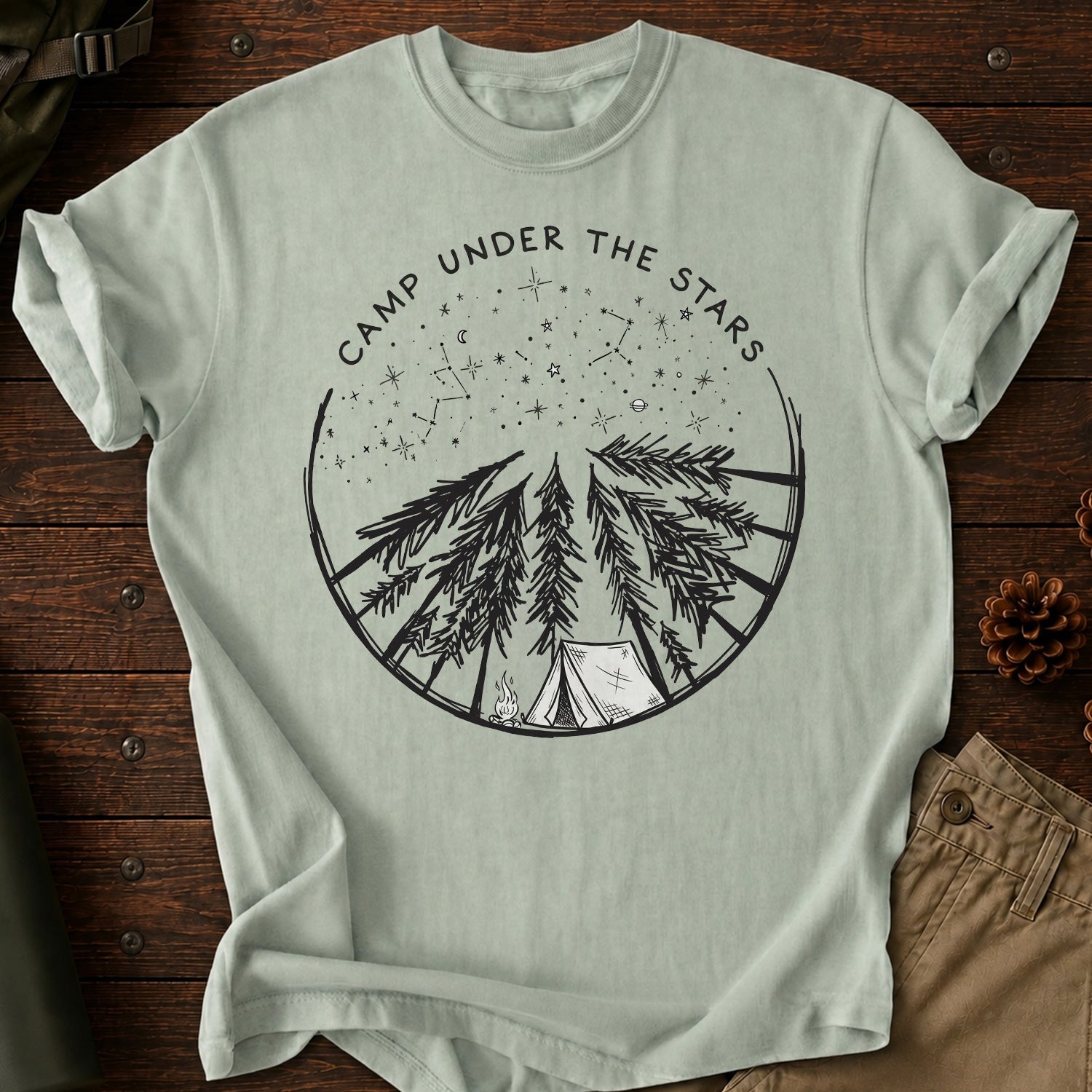 Camp Under The Star T-Shirt