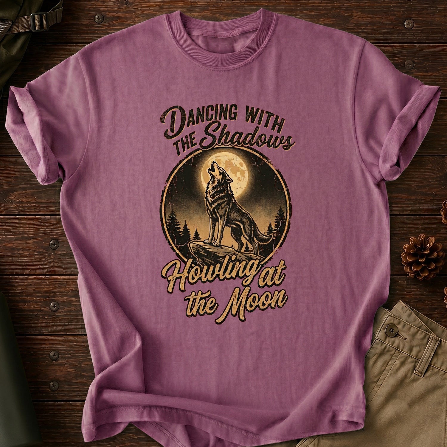 Camp Like A Wolf T-Shirt