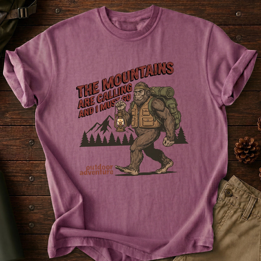 The Mountains Are Calling and I Must Go T-Shirt