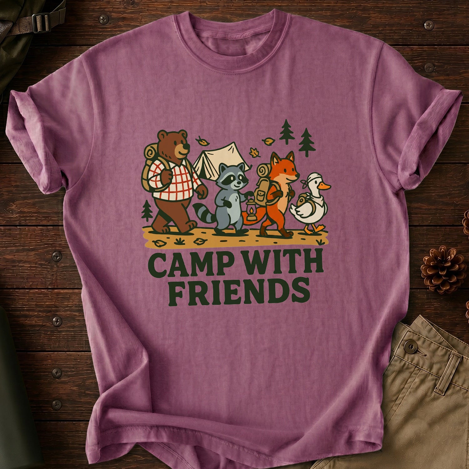 Camp With Friends T-Shirt