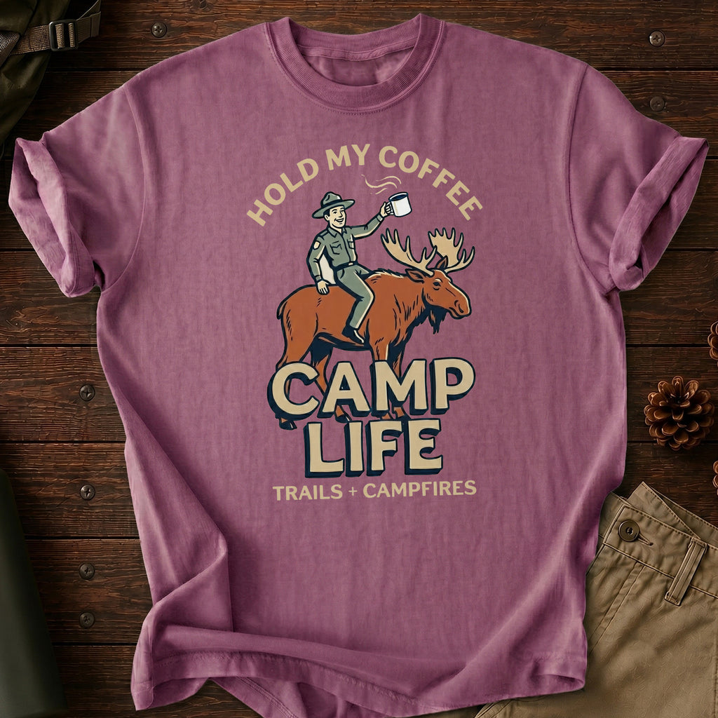 Camp Life Coffee T-Shirt