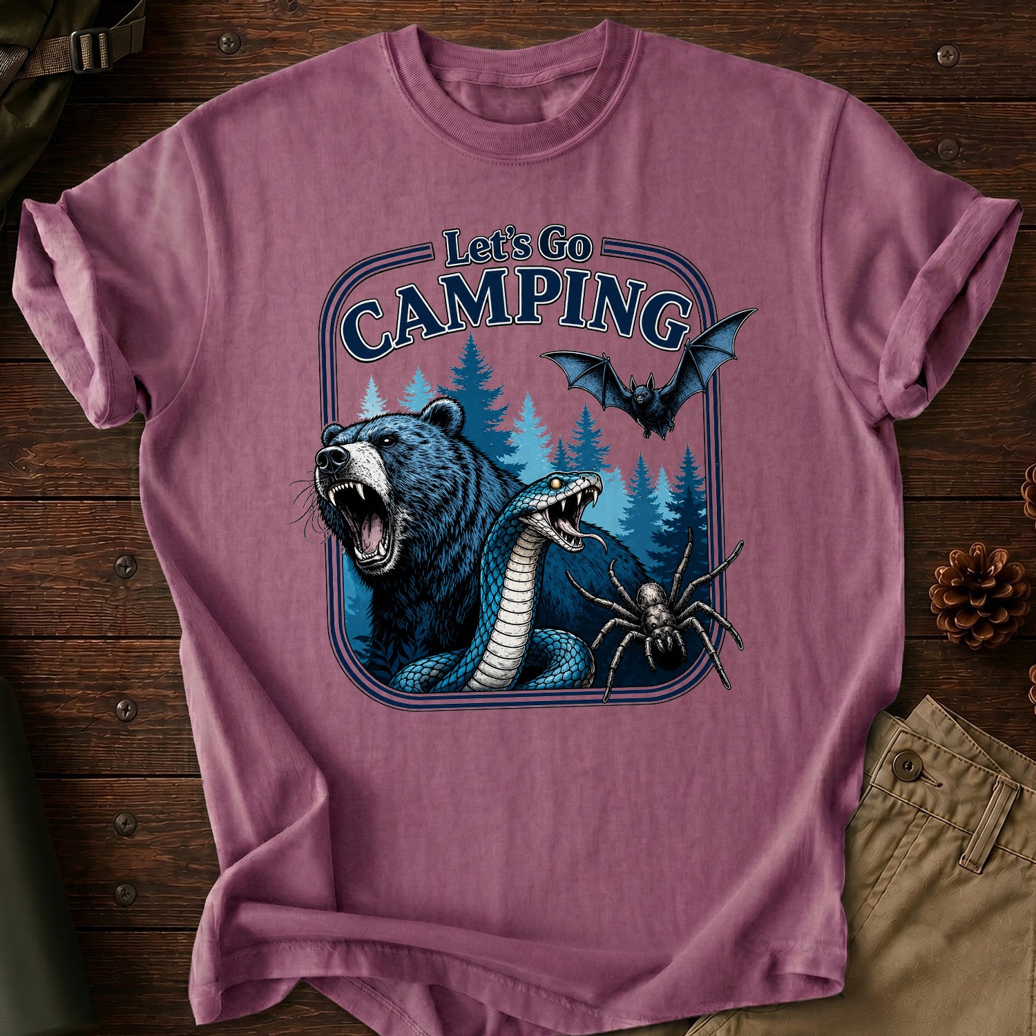 Let’s Go Camping T-Shirt