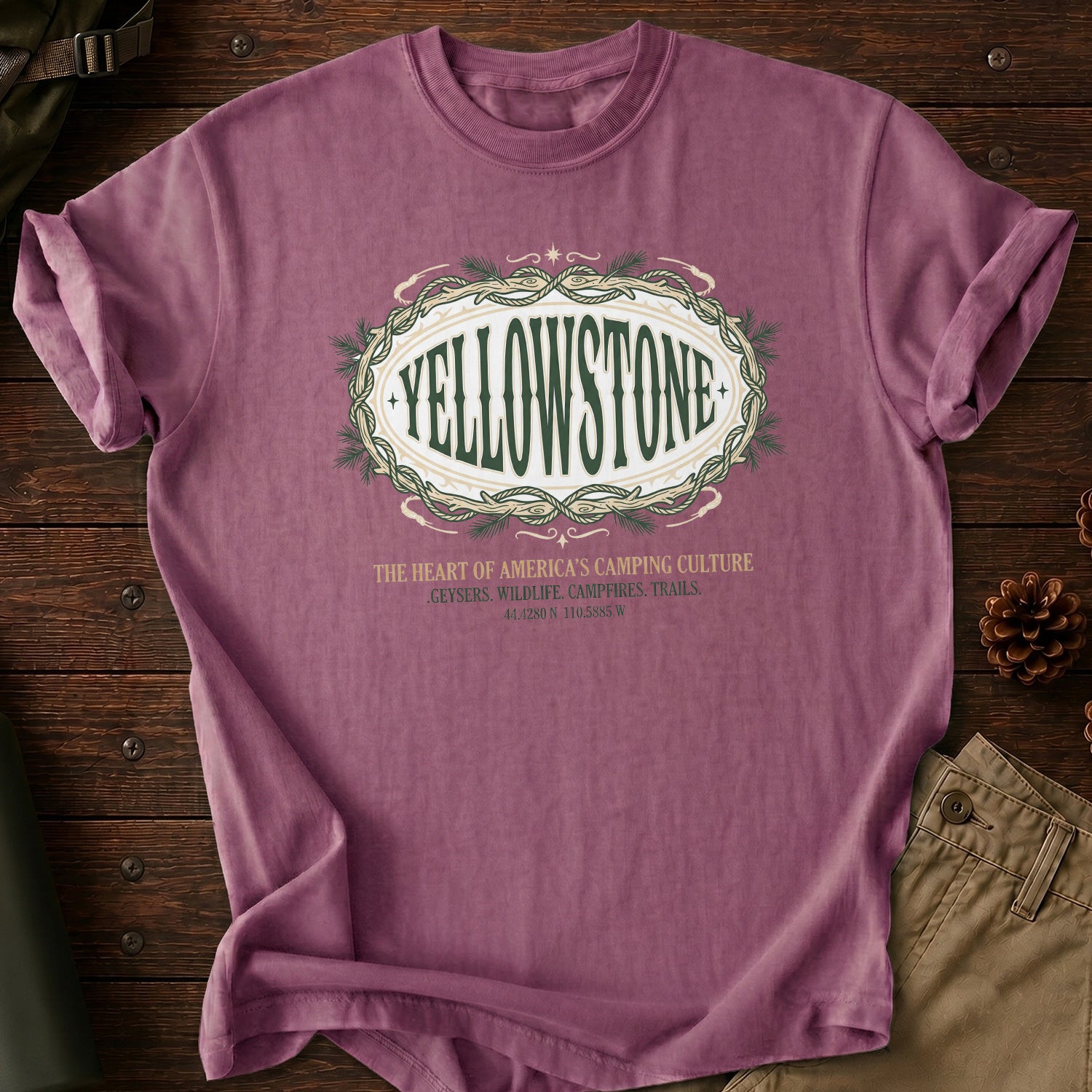 Yellowstone Badge T-Shirt