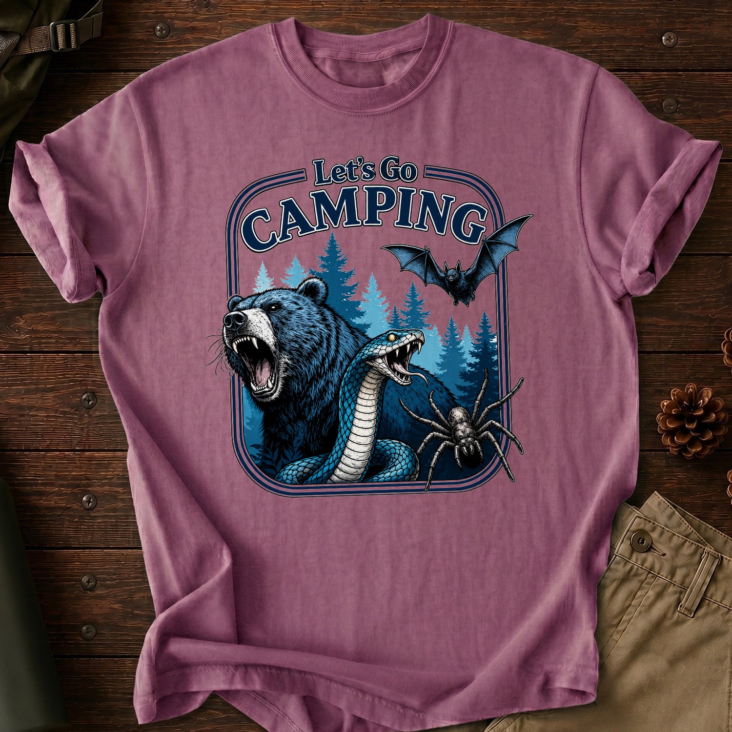Let’s Go Camping T-Shirt