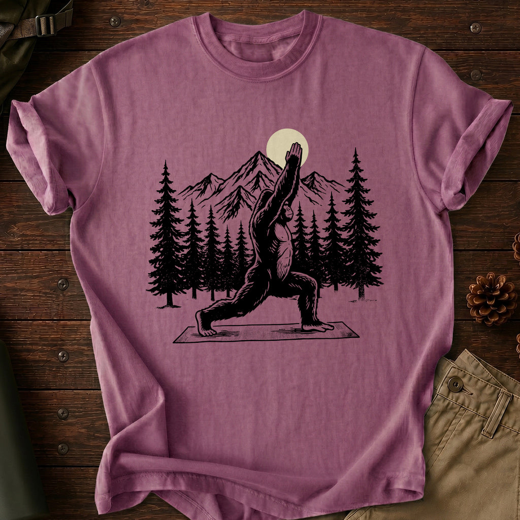 Bigfoot's Sun Salutation T-Shirt
