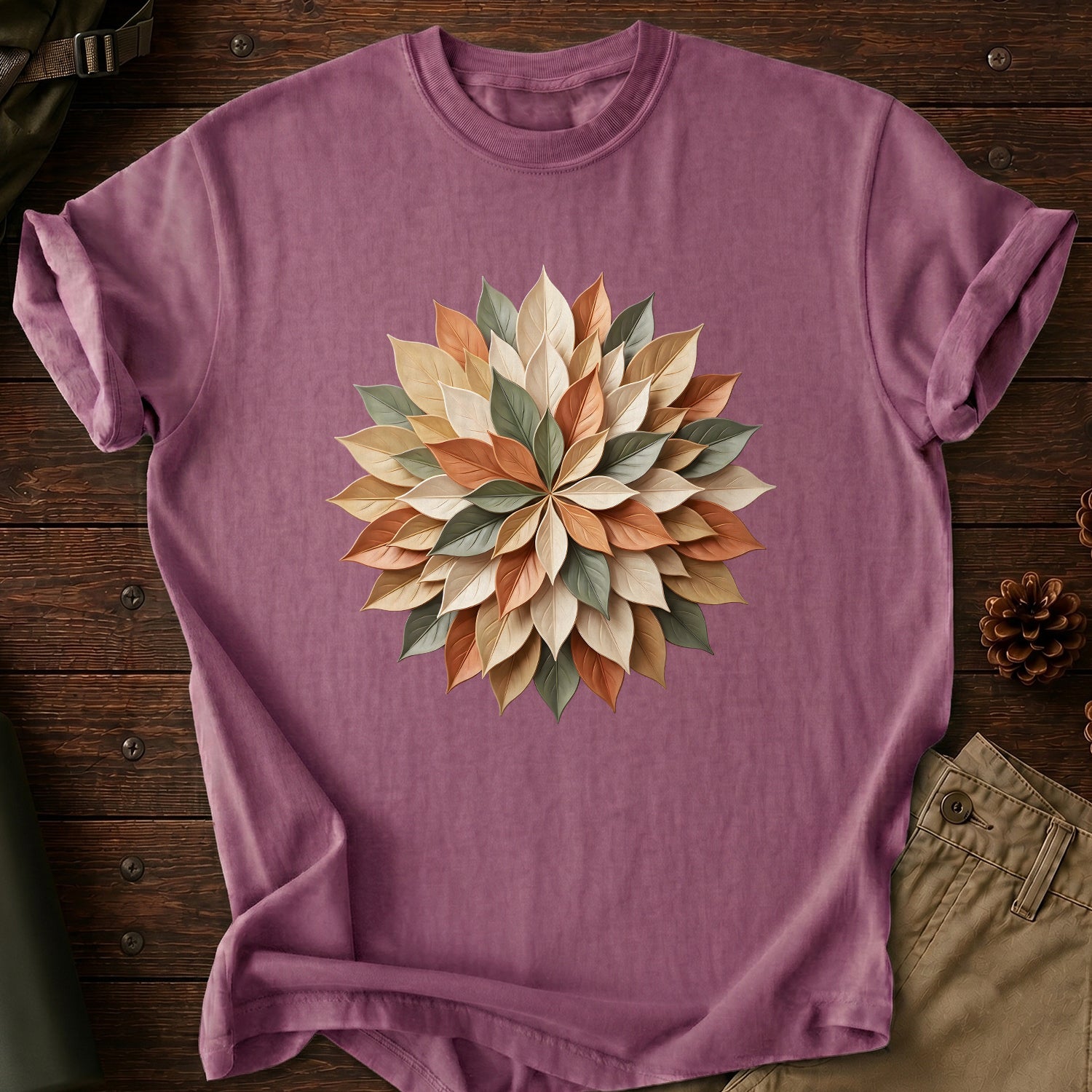 Leaf Mandala T-Shirt