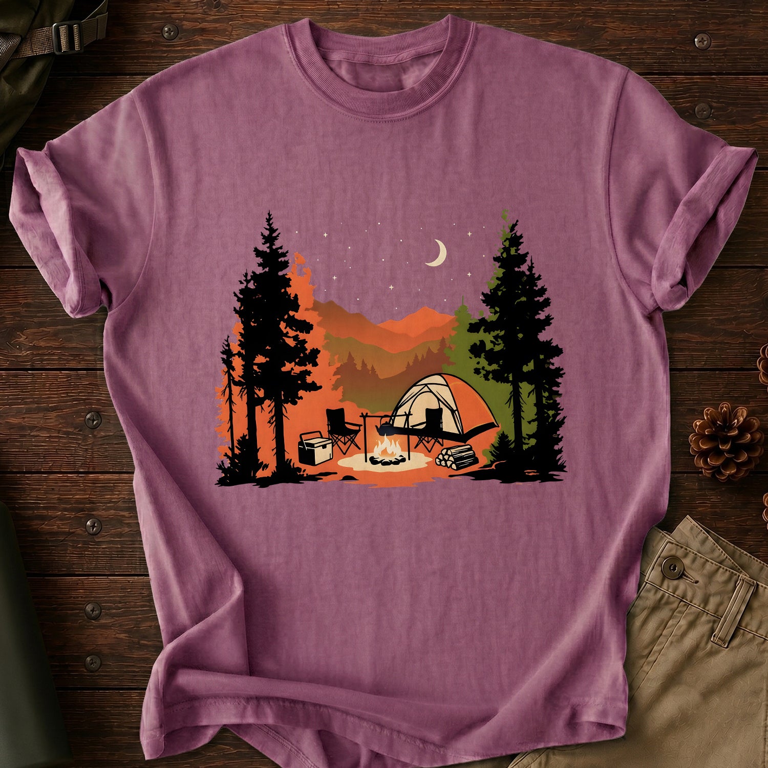 Firelight In The Dark T-Shirt