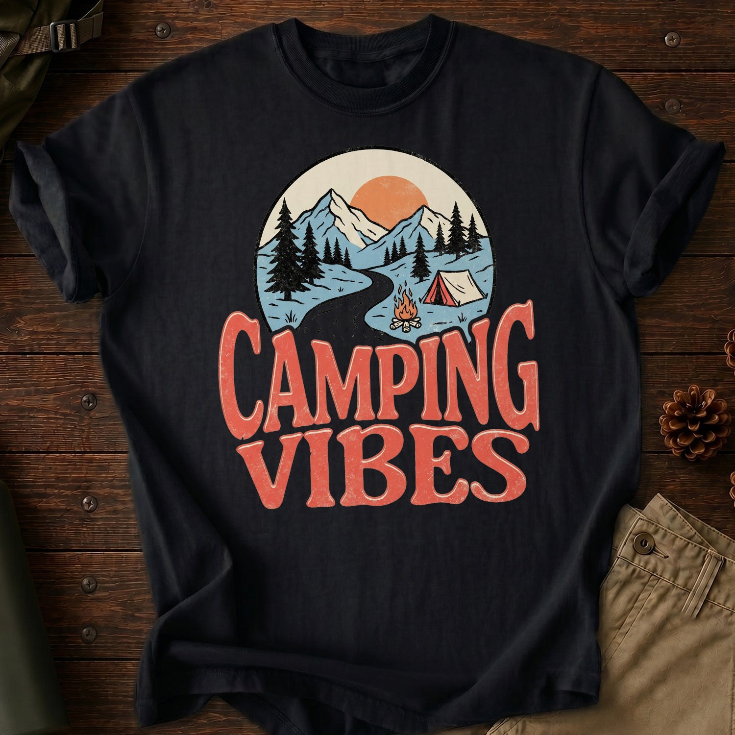 Camping Vibes T-Shirt