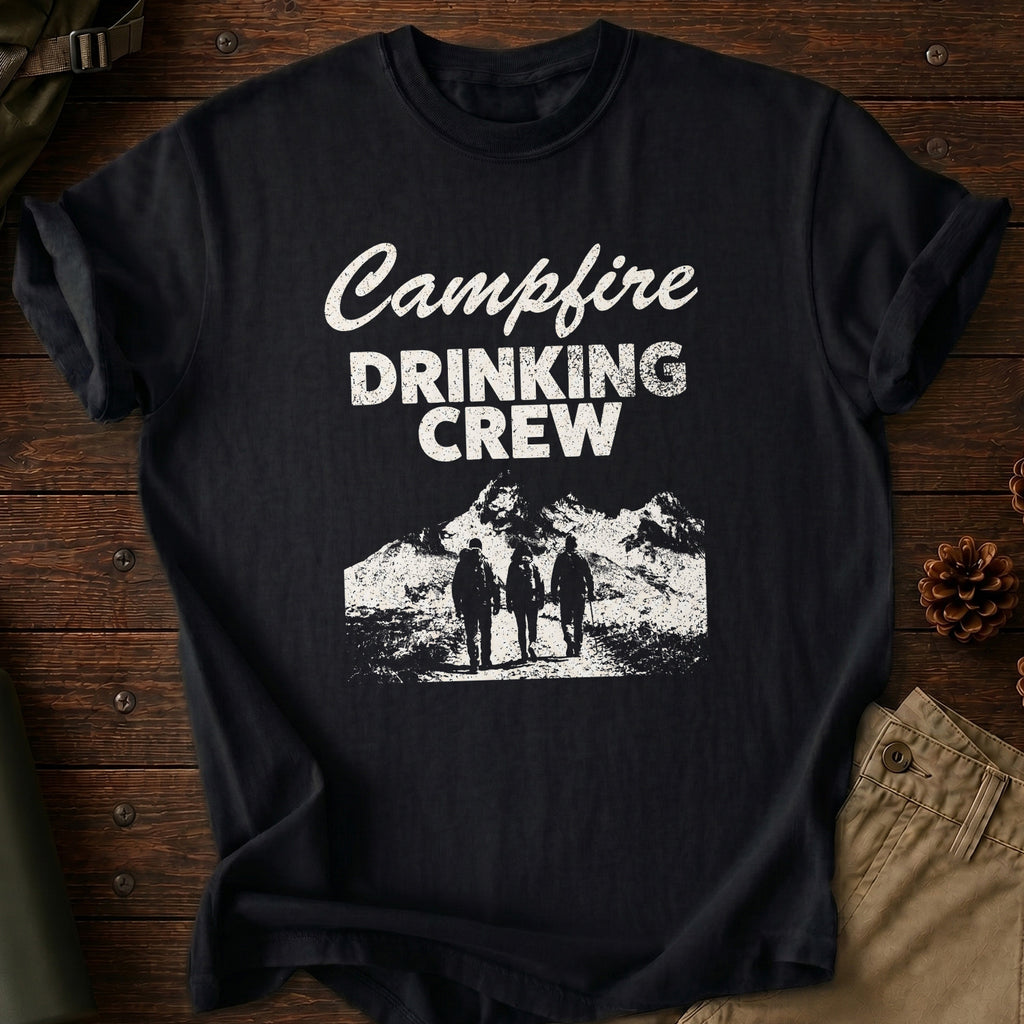 Campfire Drinking Crew T-shirt