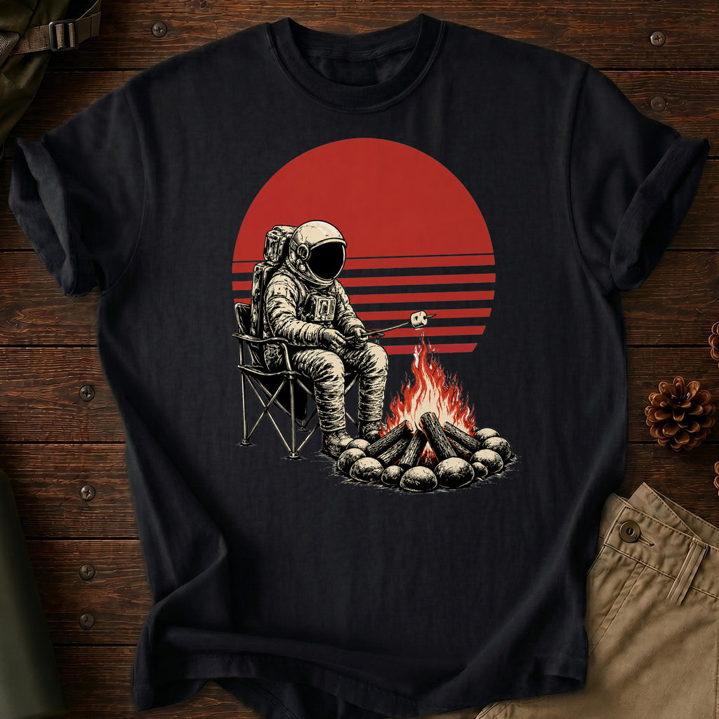 Astronaut Camping T-Shirt