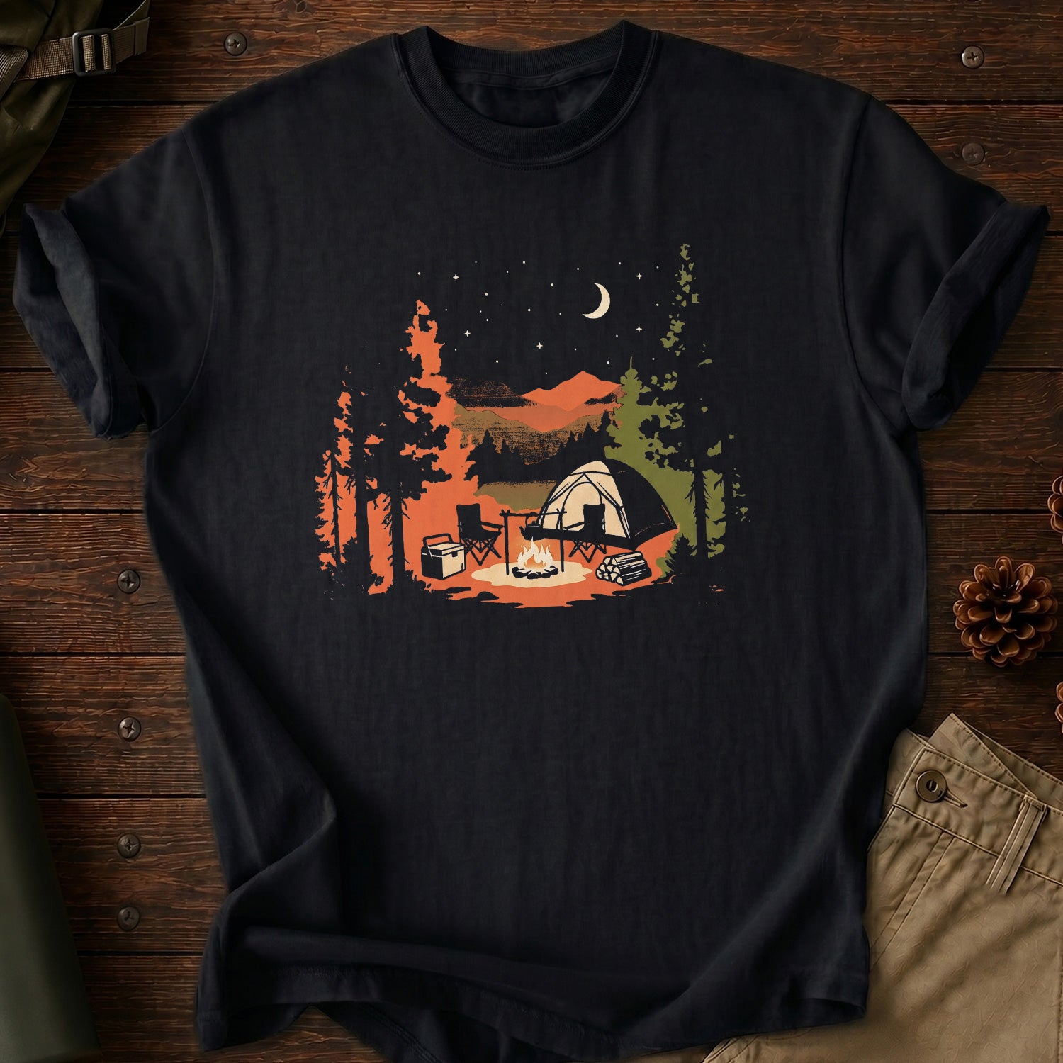 Firelight In The Dark T-Shirt