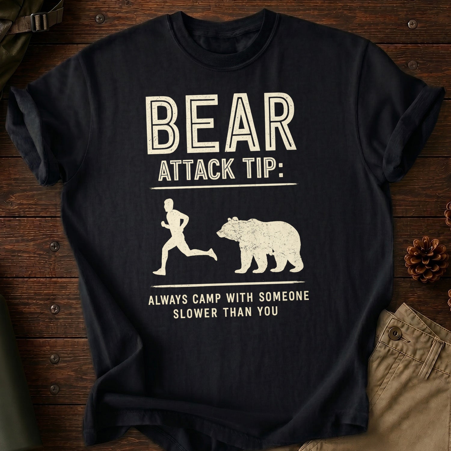 Bear Attack Tip T-Shirt