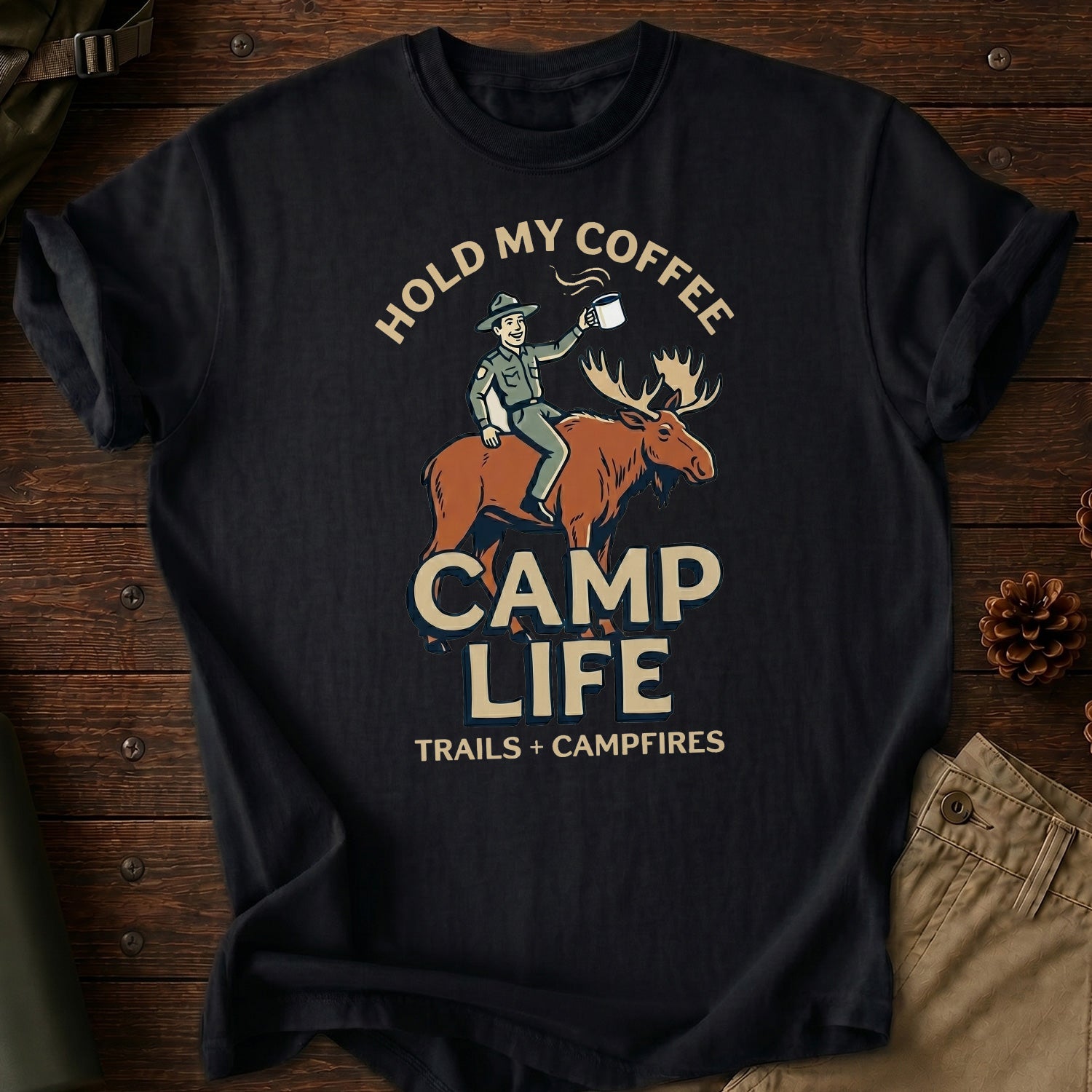 Camp Life Coffee T-Shirt