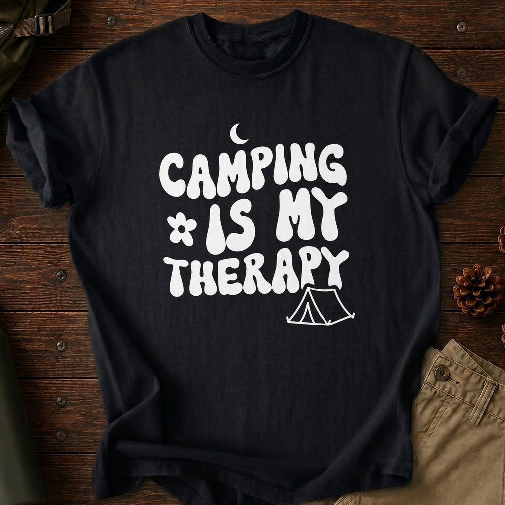 Camping Is My Therapy T-Shirt