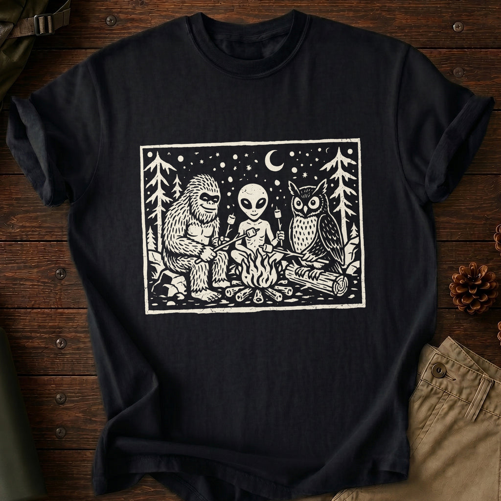 Area 51 Camping Squad T-Shirt