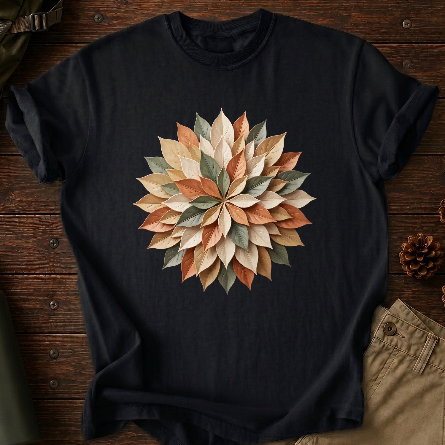 Leaf Mandala T-Shirt