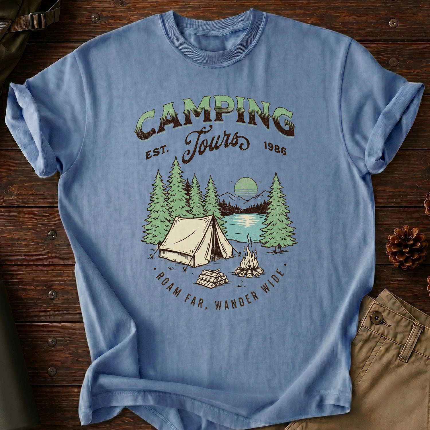Camping Tours T-Shirt