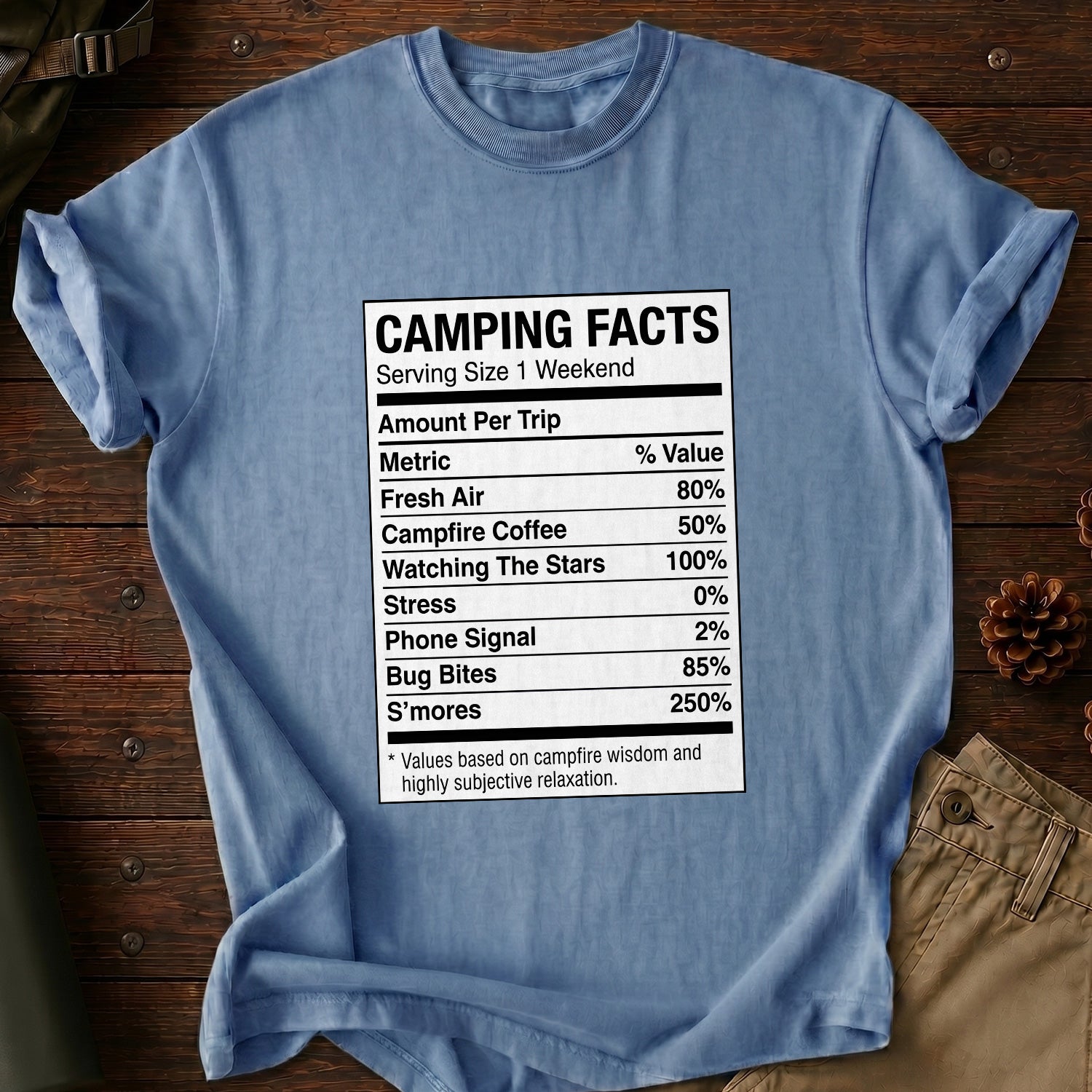 Camping Facts T-Shirt