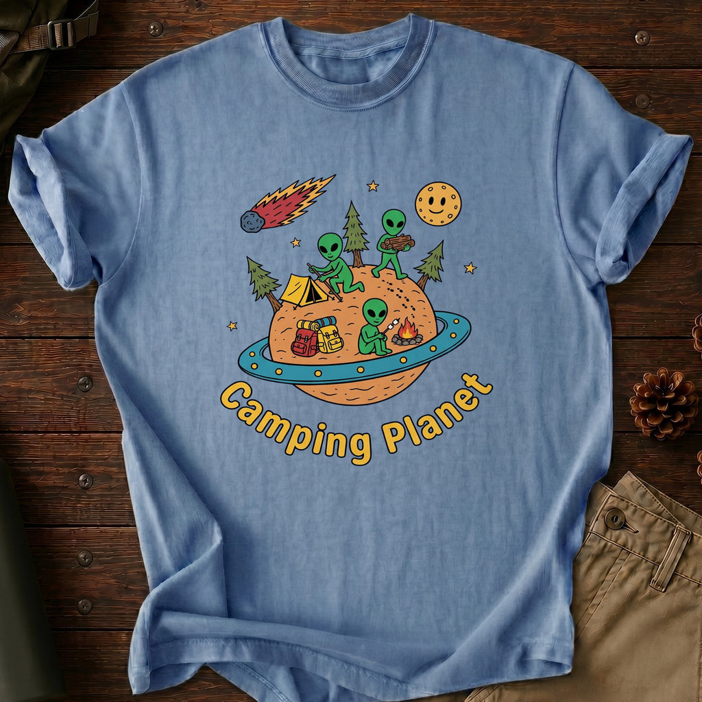 Camping Planet T-Shirt