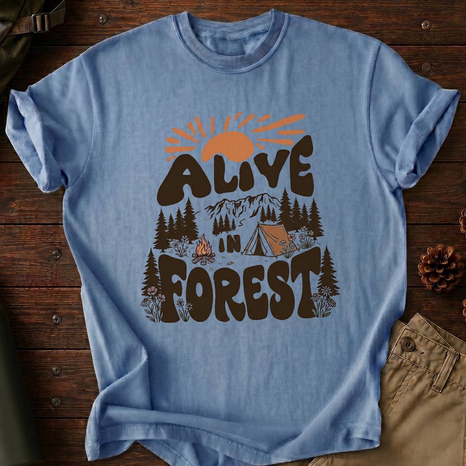 Alive In Forest T-Shirt